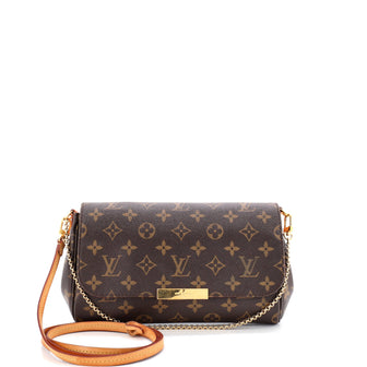 Louis Vuitton Favorite Handbag Monogram Canvas MM