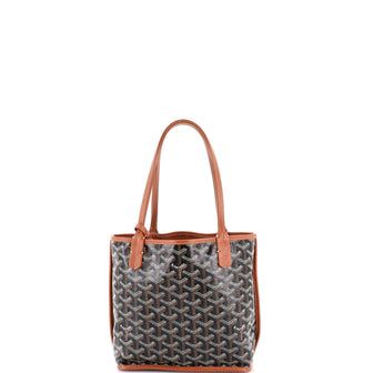 Goyard Anjou Reversible Tote Coated Canvas Mini