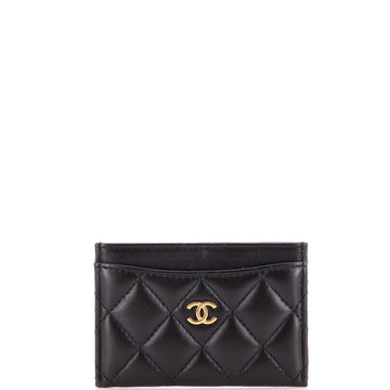 Chanel Classic Card Holder Quilted Lambskin