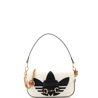 Gucci x Adidas Horsebit 1955 Shoulder Bag Leather East West