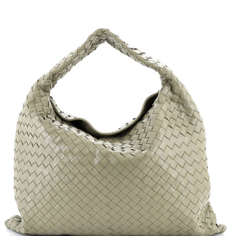 Bottega Veneta Hop Hobo Intrecciato Leather Large