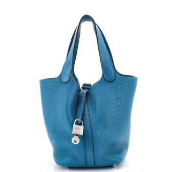 Hermes Picotin Lock Bag Clemence PM