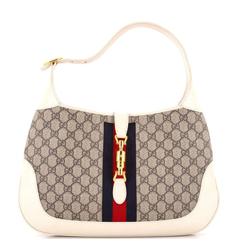 Gucci Jackie 1961 Hobo GG Coated Canvas Medium