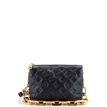 Louis Vuitton Coussin Bag Monogram Embossed Lambskin BB
