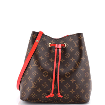 Louis Vuitton NeoNoe Handbag Monogram Canvas with Leather MM