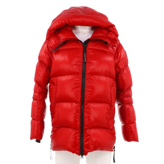 Canada Goose Women's Cypress Hooded Puffer Jacket Quilted Polyamide with Down