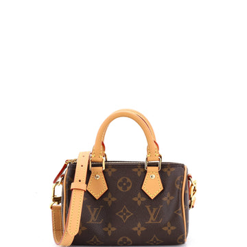 Louis Vuitton Speedy Bandouliere NM Bag Monogram Canvas Nano