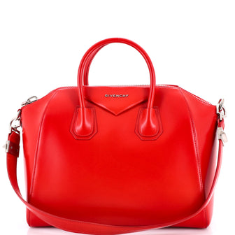 Givenchy Antigona Bag Glazed Leather Medium