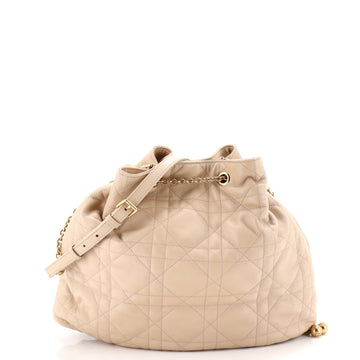 Christian Dior Ammi Supple Bag Macrocannage Quilt Lambskin Large