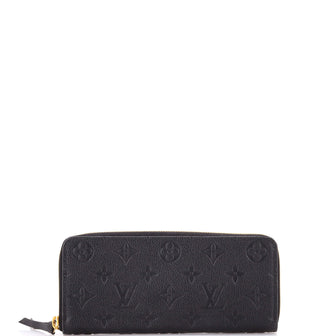 Louis Vuitton Clemence Wallet Monogram Empreinte Leather