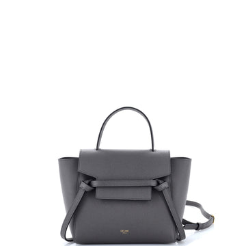 Celine Belt Bag Textured Leather Nano