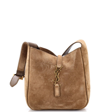 Saint Laurent Le 5 a 7 Supple Hobo Suede Baby