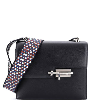 Hermes Verrou Bag Epsom and Canvas 23