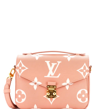 Louis Vuitton Pochette Metis Bicolor Monogram Empreinte Giant
