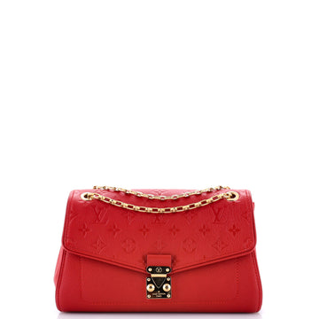 Louis Vuitton Saint Germain Handbag Monogram Empreinte Leather PM