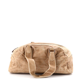 Chanel Cloudy Bundle Bowler Bag Quilted Lambskin