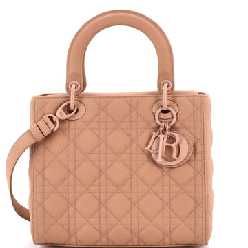 Christian Dior Ultra Matte Lady Dior Bag Cannage Quilt Calfskin Medium