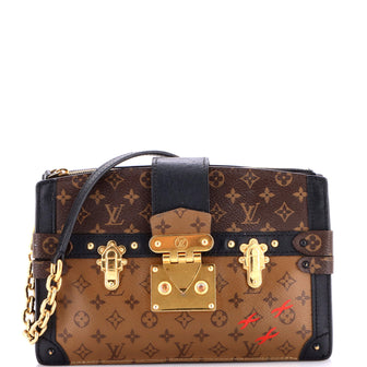 Louis Vuitton Trunk Clutch Reverse Monogram Canvas