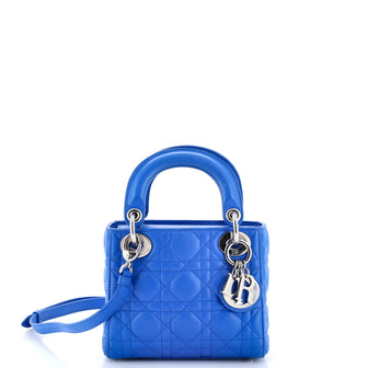 Christian Dior Lady Dior Bag Cannage Quilt Lambskin Mini