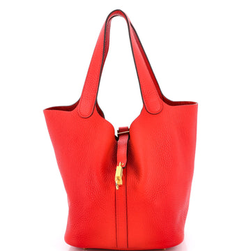 Hermes Picotin Lock Bag Clemence MM