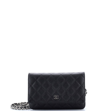 Chanel Wallet on Chain Quilted Caviar