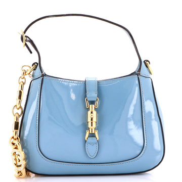 Gucci Jackie 1961 Chain Hobo Patent Mini