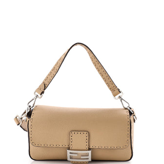 Fendi Selleria Baguette NM Bag Leather Medium