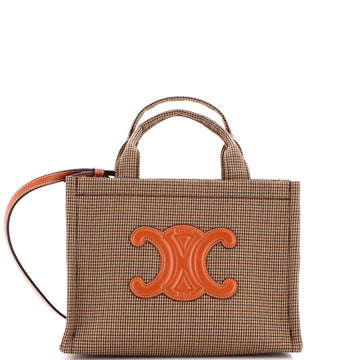 Celine Cabas Thais Tote Tweed Small