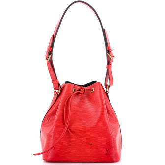 Louis Vuitton Petit Noe Handbag Epi Leather