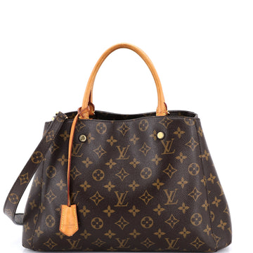 Louis Vuitton Montaigne Handbag Monogram Canvas MM