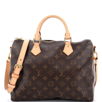Louis Vuitton Speedy Bandouliere Bag Monogram Canvas 30