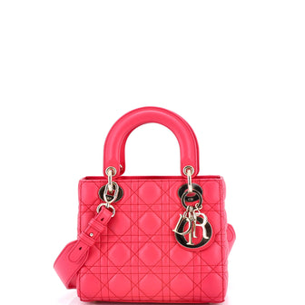 Christian Dior My ABCDior Lady Dior Bag Cannage Quilt Lambskin