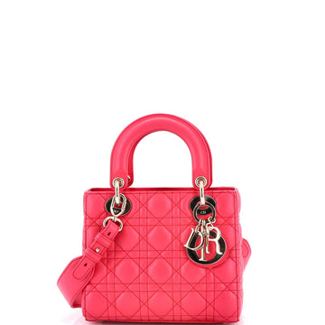 Christian Dior My ABCDior Lady Dior Bag Cannage Quilt Lambskin