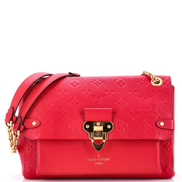 Louis Vuitton Vavin Handbag Monogram Empreinte Leather MM