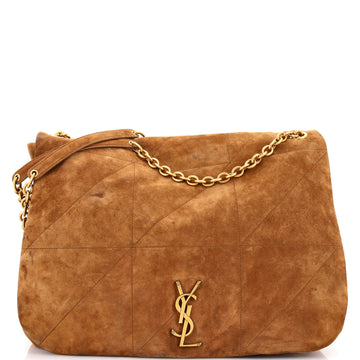 Jamie 4.3 Shoulder Bag Quilted Suede Large