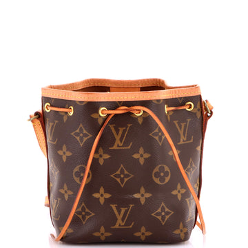 Louis Vuitton Noe Handbag Monogram Canvas Nano