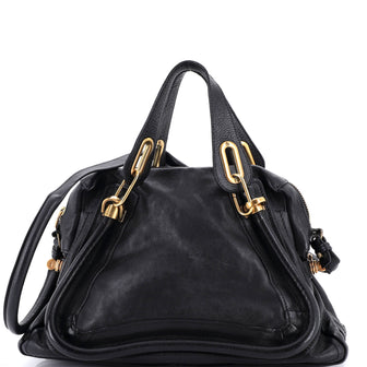 Chloe Paraty Tassel Top Handle Bag Leather Medium