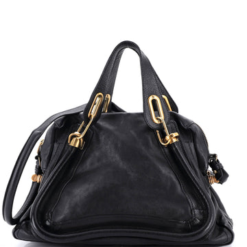 Chloe Paraty Tassel Top Handle Bag Leather Medium