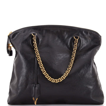 Louis Vuitton Lockit Chain Handbag Boudoir Leather