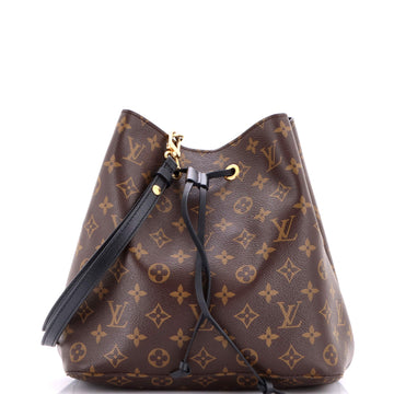 Louis Vuitton NeoNoe Handbag Monogram Canvas with Leather MM