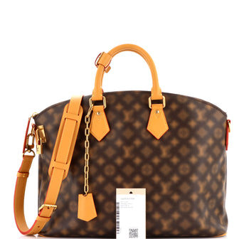 Louis Vuitton Neo Lockit Handbag Limited Edition Blurry Monogram Canvas