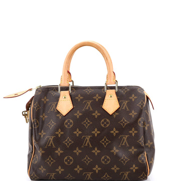 Louis Vuitton Speedy Handbag Monogram Canvas 25