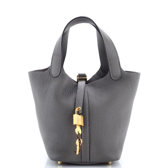 Hermes Picotin Lock Bag Clemence PM