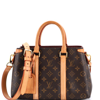 Louis Vuitton Soufflot Tote Monogram Canvas with Leather BB