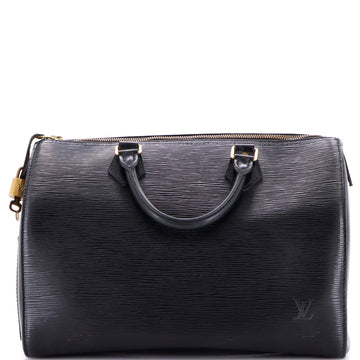Louis Vuitton Speedy Handbag Epi Leather 30