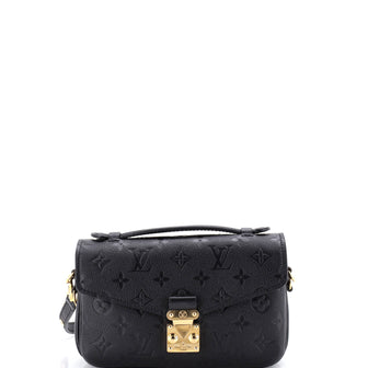 Louis Vuitton Pochette Metis Monogram Empreinte Leather East West