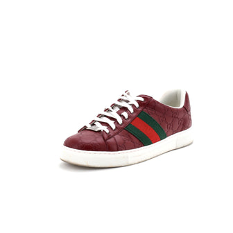 Gucci Men's New Ace Sneakers Leather