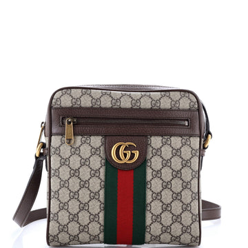 Gucci Ophidia Messenger Bag GG Coated Canvas Small