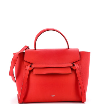 Celine Belt Bag Textured Leather Micro