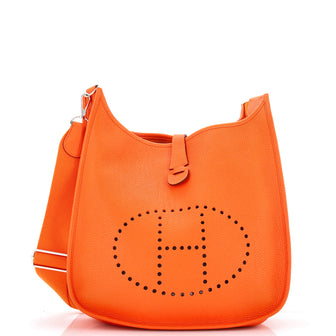 Hermes Evelyne Bag Gen III Clemence GM